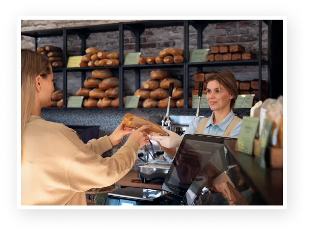 OpSuite for Farm Shops and Delicatessens inside a bakery OpSuite for Farm Shops and Delicatessens inside a bakery
