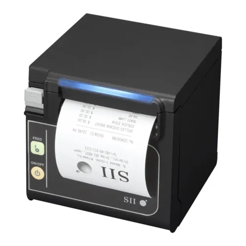 Seiko RPE-E Series Thermal Receipt Printer Black Demo