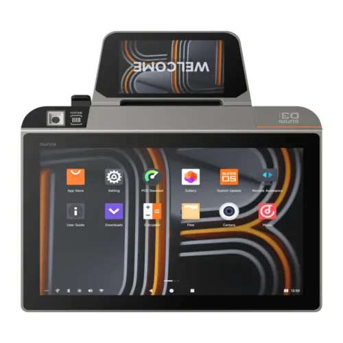 SUNMI D3 MINI Desktop Terminal 80mm version Front UI