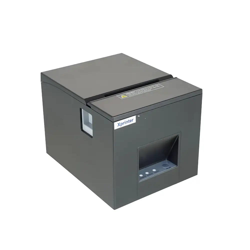 Xprinter XP-Q837L Thermal Receipt Printer Front Side RMS